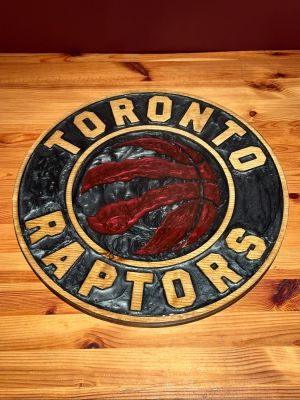 resin   toronto rapters  round 