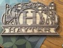 laser   monogram name cat sign  hayter 