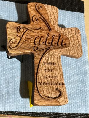 latest   wood   faith cross model