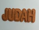 latest   wood   name sign  judah 