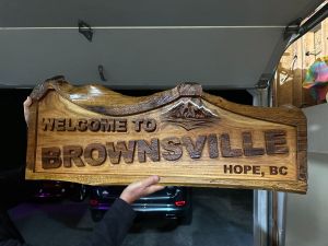 wood   sign  brownsville 